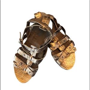 Soft Walk, Torino Sandal bronze gold 7M